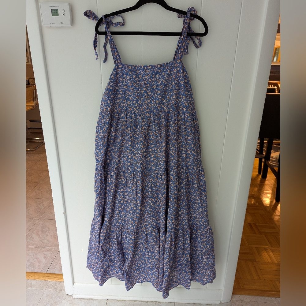 Madewell Floral Tiered Dress